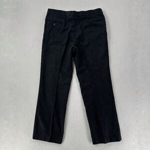 Vintage Loft‎ & Brownstone Felt Wool Dress Pants Mens 36X29 Dark Grey